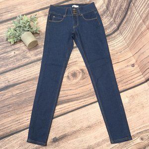 Kendall + Kylie Jeans Womens The Skyscraper High Rise Stretch Denim Pants 1/2